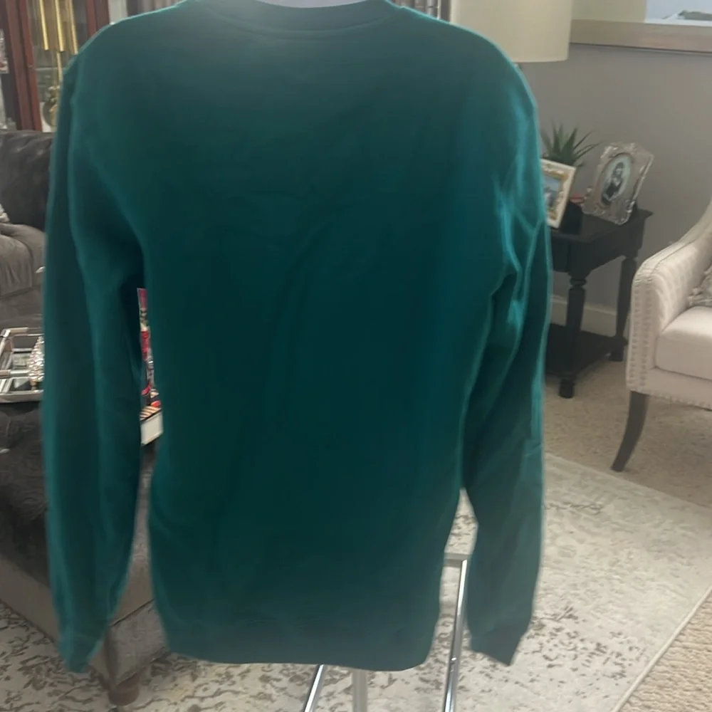Nike classic Men's Teal Sweater - Picture 3 of 7